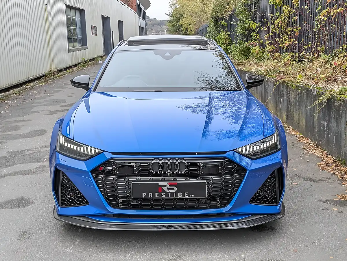Used 2020 Audi RS6 Avant Carbon Black Blue - Interior and Exterior details 7