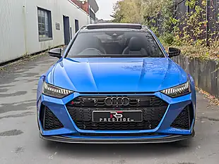 Used 2020 Audi RS6 Avant Carbon Black Blue - Interior and Exterior details 8