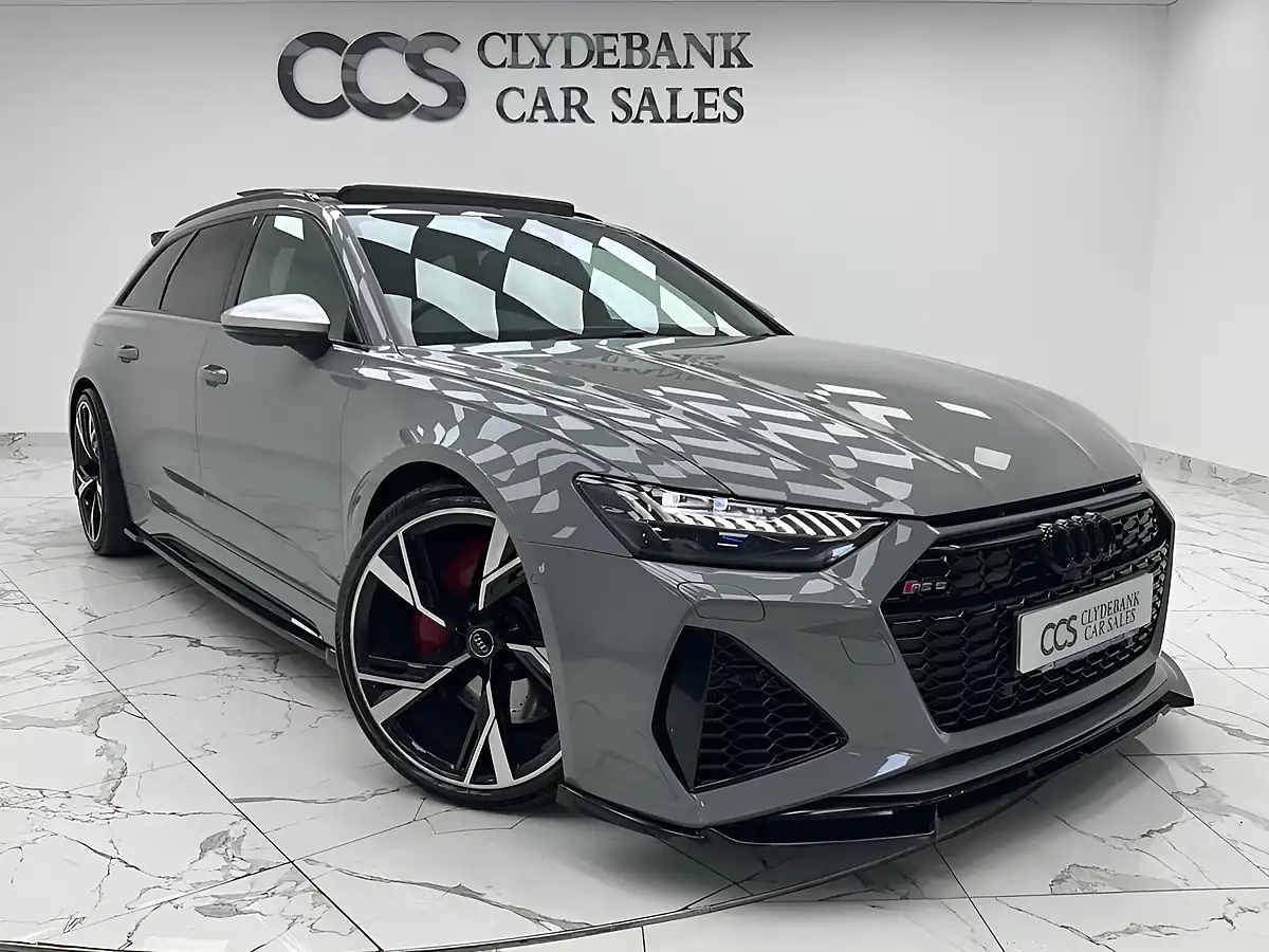 Used 2020 Audi RS6 Avant Grey - Front View