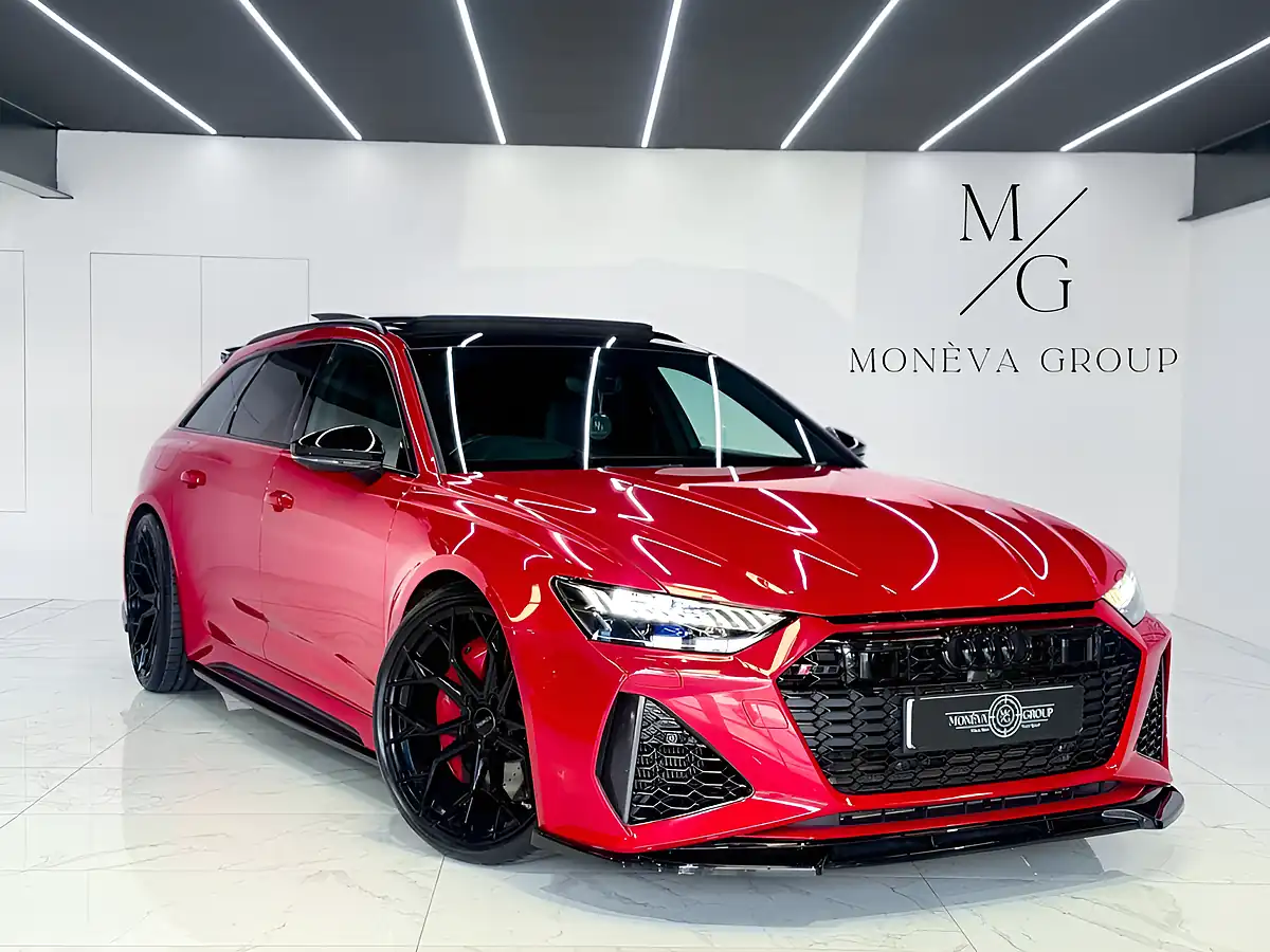Used 2020 Audi RS6 Avant Vorsprung Red - Front View