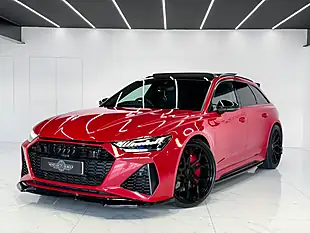Used 2020 Audi RS6 Avant Vorsprung Red - Interior and Exterior details 2