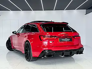 Used 2020 Audi RS6 Avant Vorsprung Red - Interior and Exterior details 5