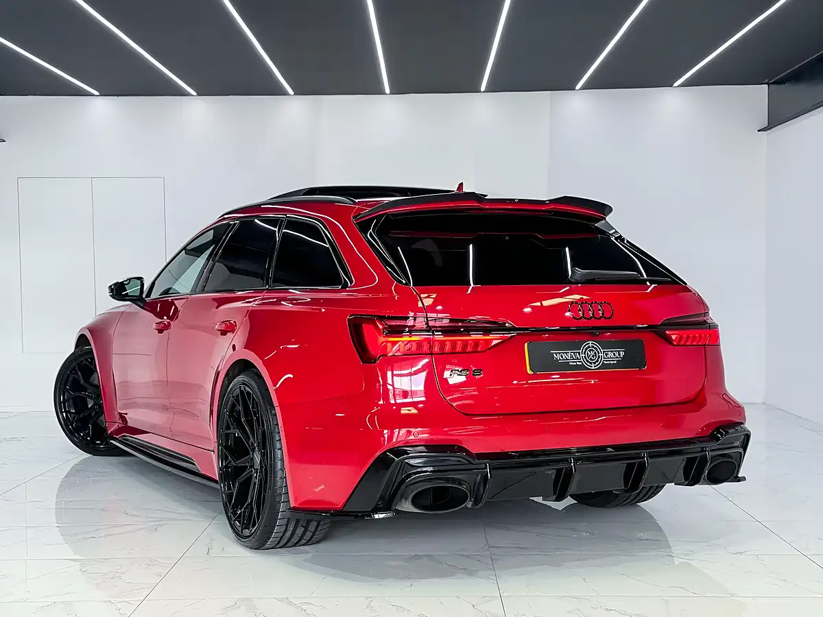 Used 2020 Audi RS6 Avant Vorsprung Red - Interior and Exterior details 5