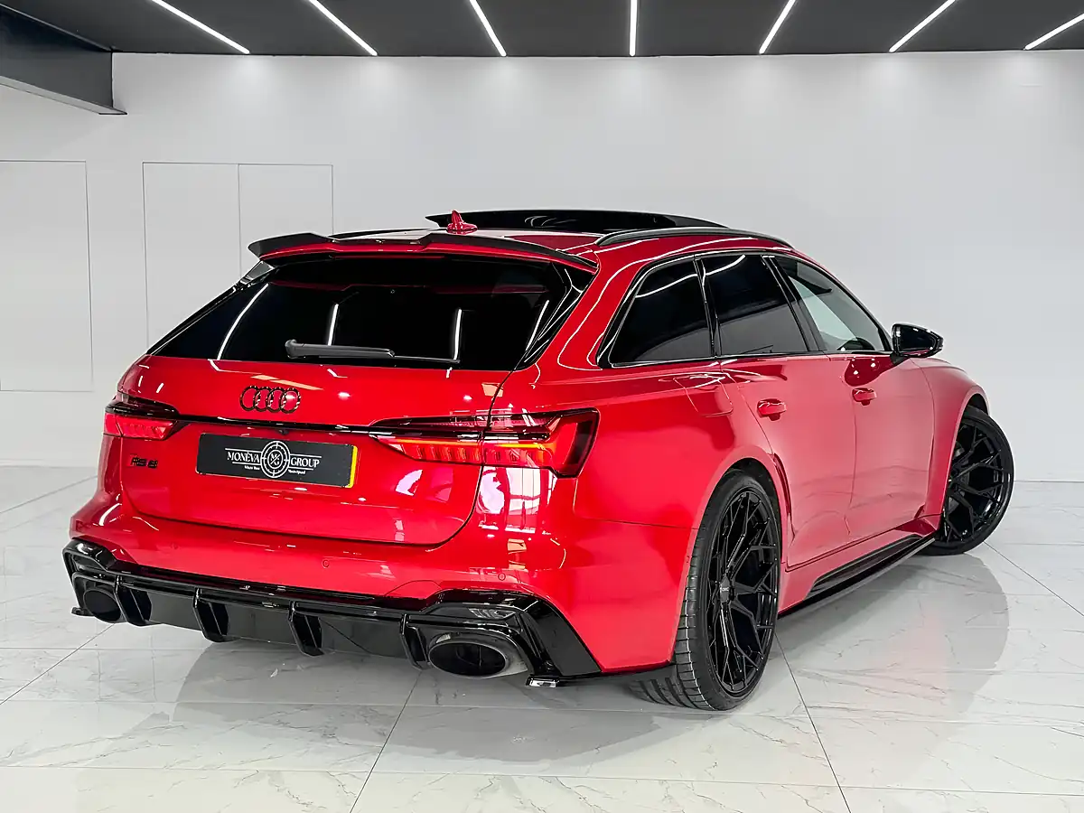 Used 2020 Audi RS6 Avant Vorsprung Red - Interior and Exterior details 6
