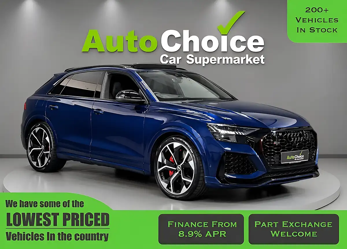 Used 2020 Audi RSQ8 Vorsprung Blue - Front View