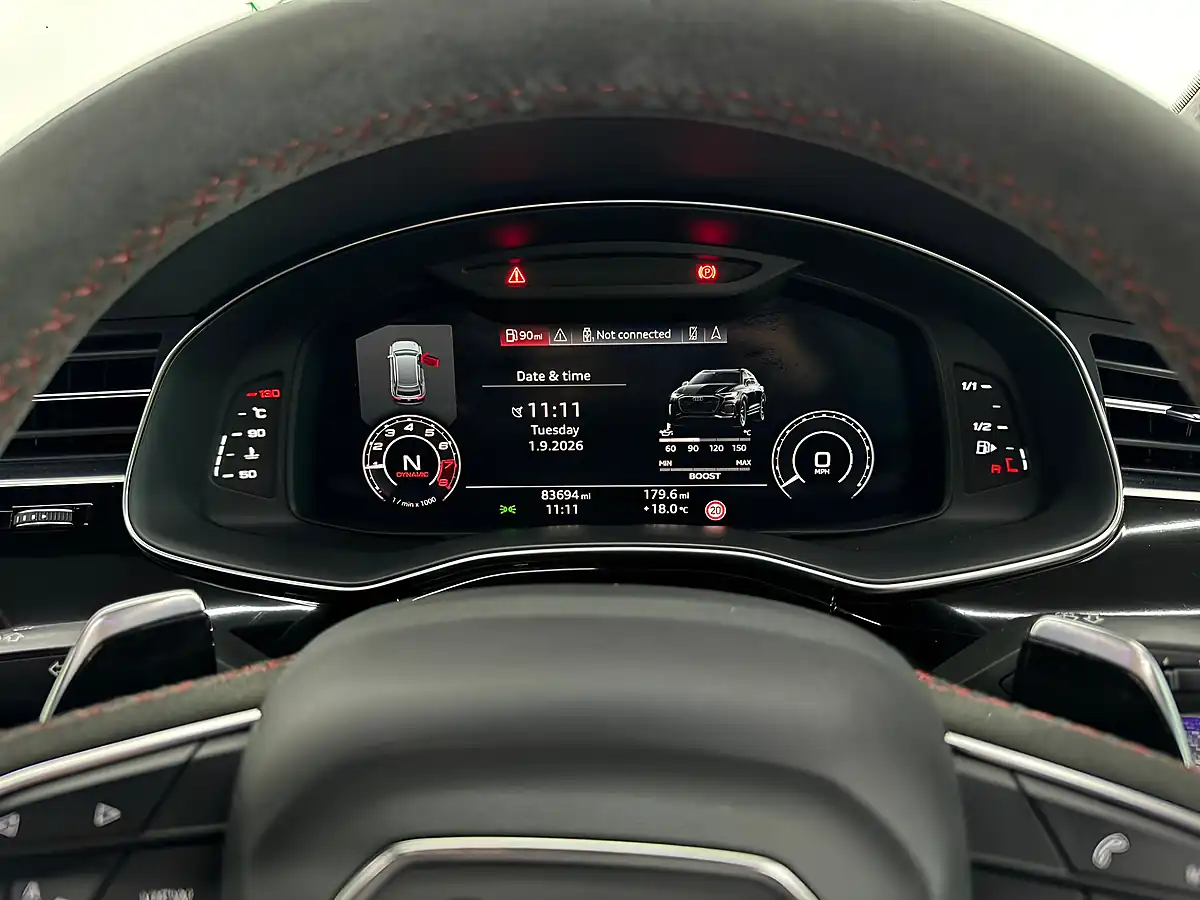 Used 2020 Audi RSQ8 Vorsprung Glacier White - Interior and Exterior details 15
