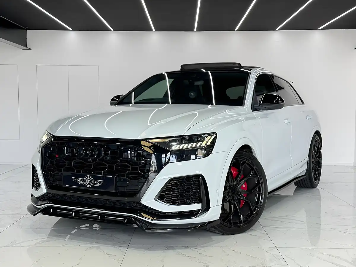 Used 2020 Audi RSQ8 Vorsprung Glacier White - Interior and Exterior details 2