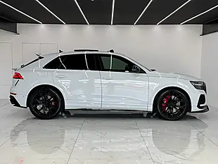 Used 2020 Audi RSQ8 Vorsprung Glacier White - Interior and Exterior details 4