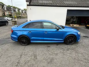 Used 2020 Audi S3 Black Edition Blue - Interior and Exterior details 2
