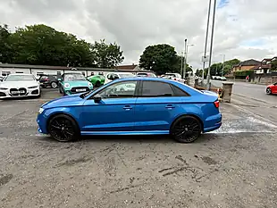 Used 2020 Audi S3 Black Edition Blue - Interior and Exterior details 8