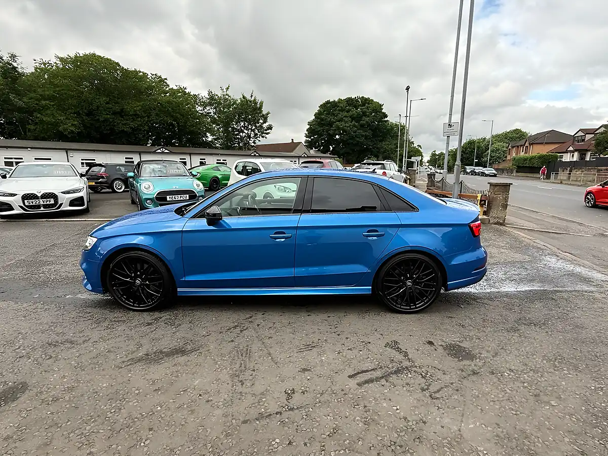 Used 2020 Audi S3 Black Edition Blue - Interior and Exterior details 8