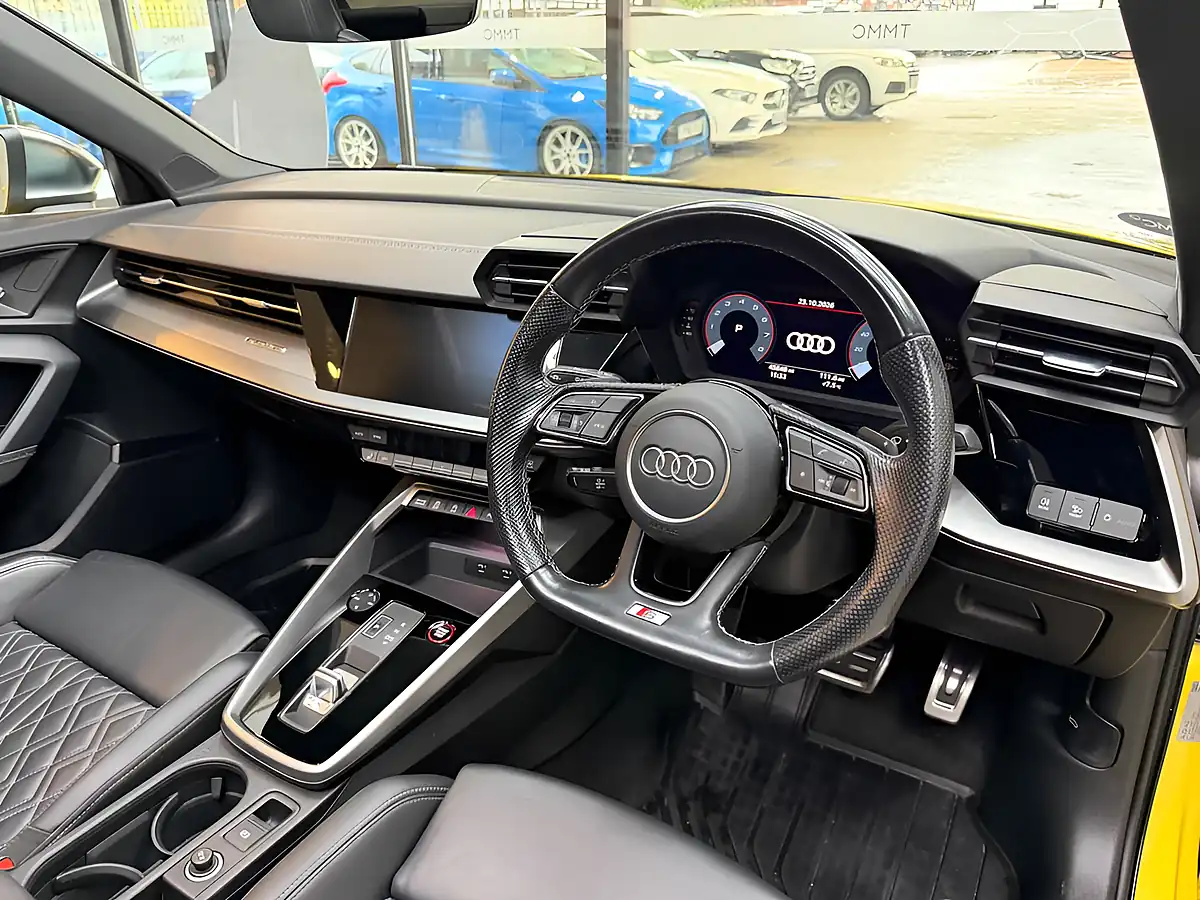 Used 2020 Audi S3 S Yellow - Interior and Exterior details 10