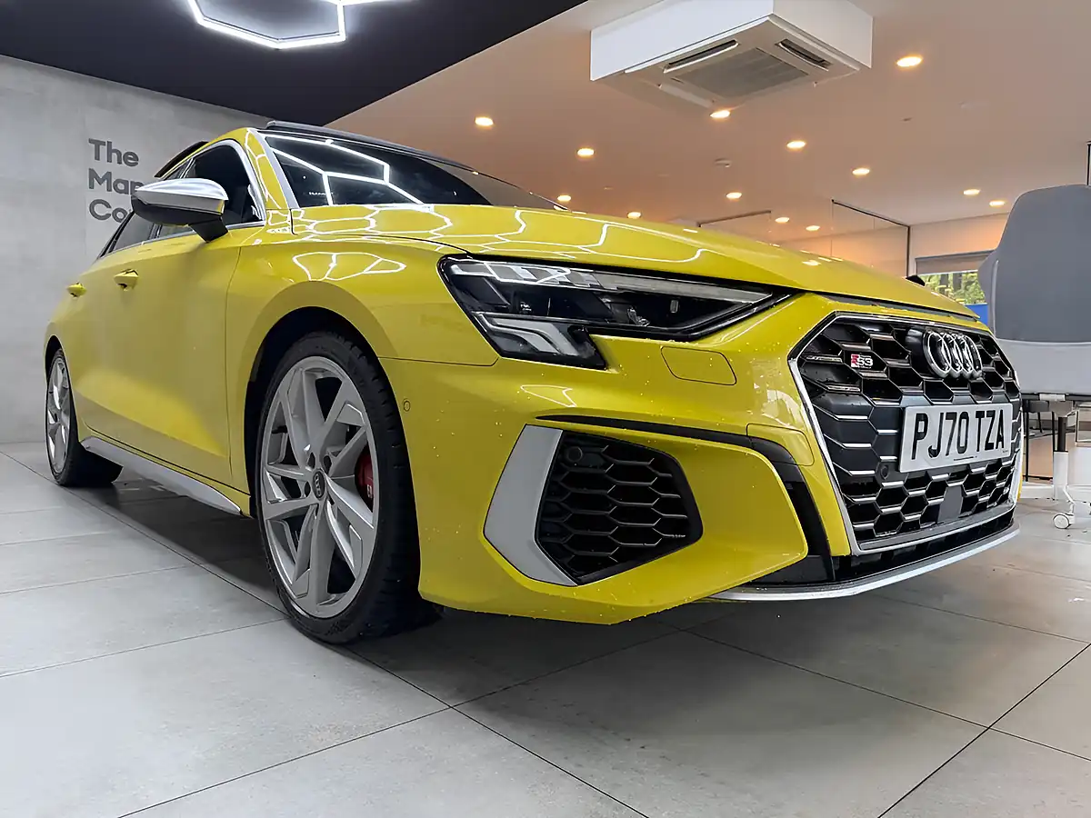 Used 2020 Audi S3 S Yellow - Interior and Exterior details 2