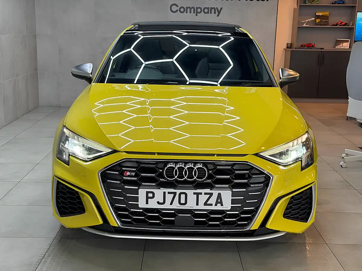 Used 2020 Audi S3 S Yellow - Interior and Exterior details 4