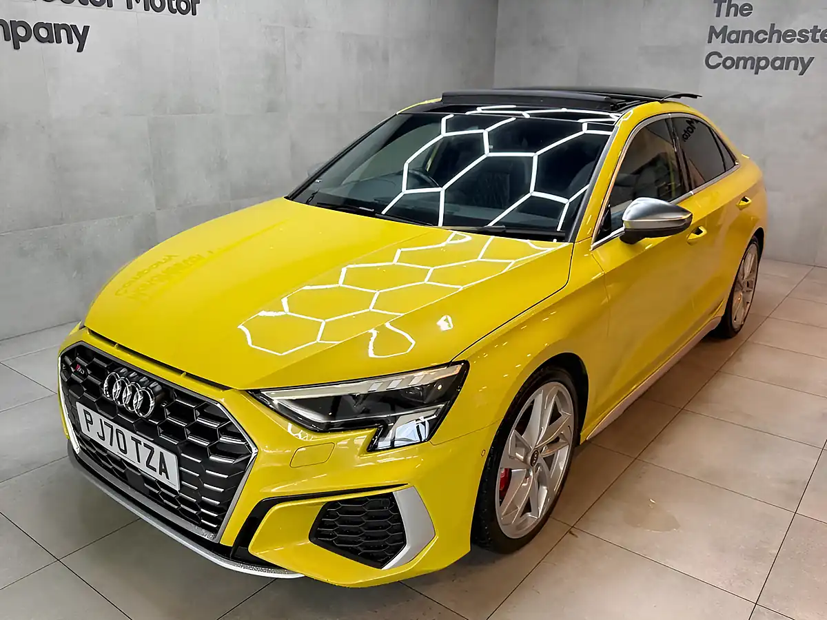 Used 2020 Audi S3 S Yellow - Interior and Exterior details 7