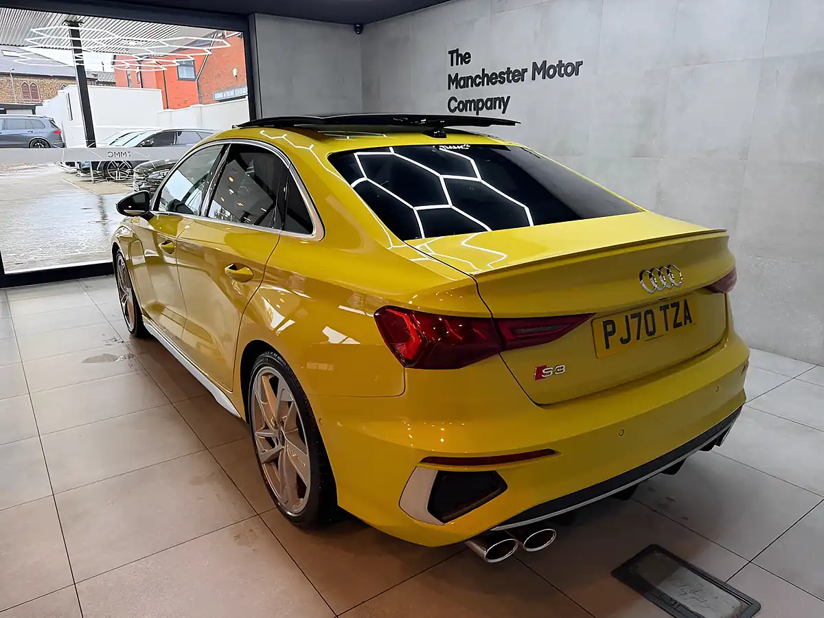 Used 2020 Audi S3 S Yellow - Interior and Exterior details 8