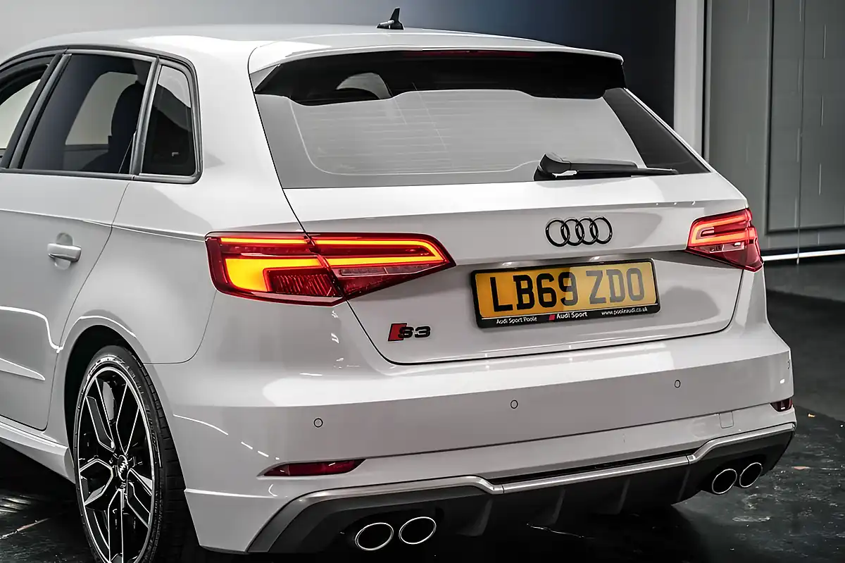 Used 2020 Audi S3 Sportback White - Interior and Exterior details 12