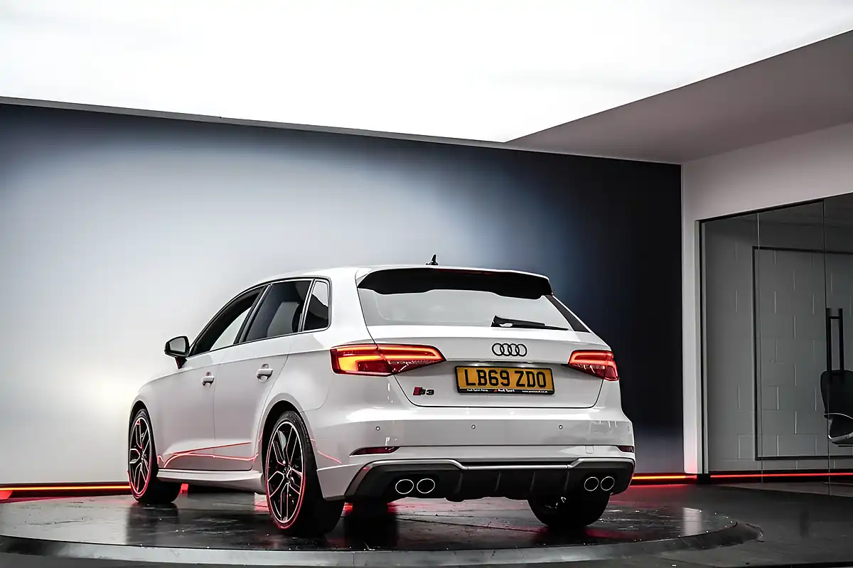 Used 2020 Audi S3 Sportback White - Interior and Exterior details 14