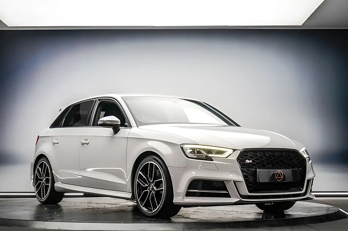 Used 2020 Audi S3 Sportback White - Interior and Exterior details 5