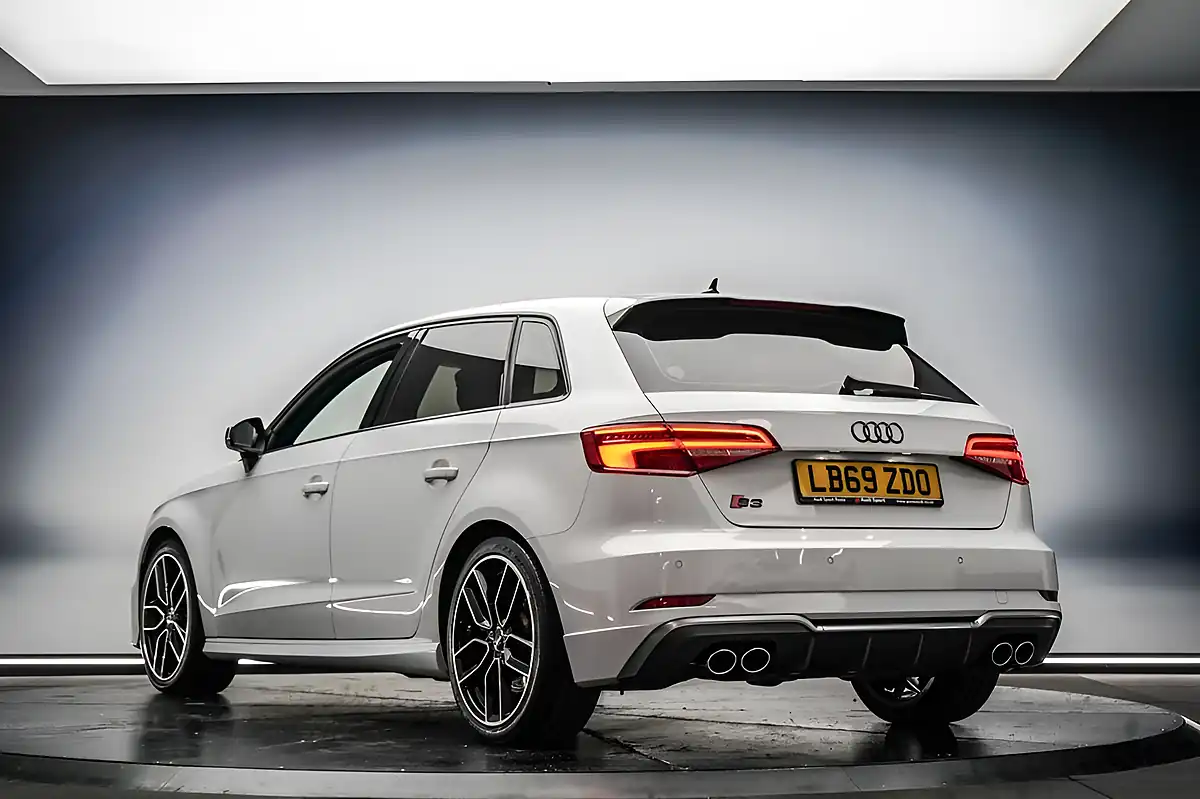 Used 2020 Audi S3 Sportback White - Interior and Exterior details 7