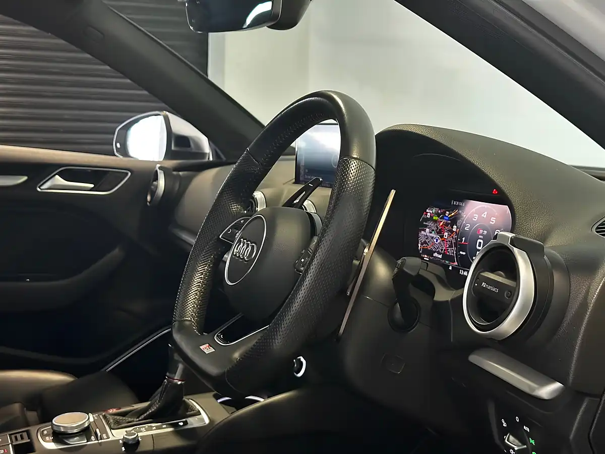 Used 2020 Audi S3 White - Interior and Exterior details 2