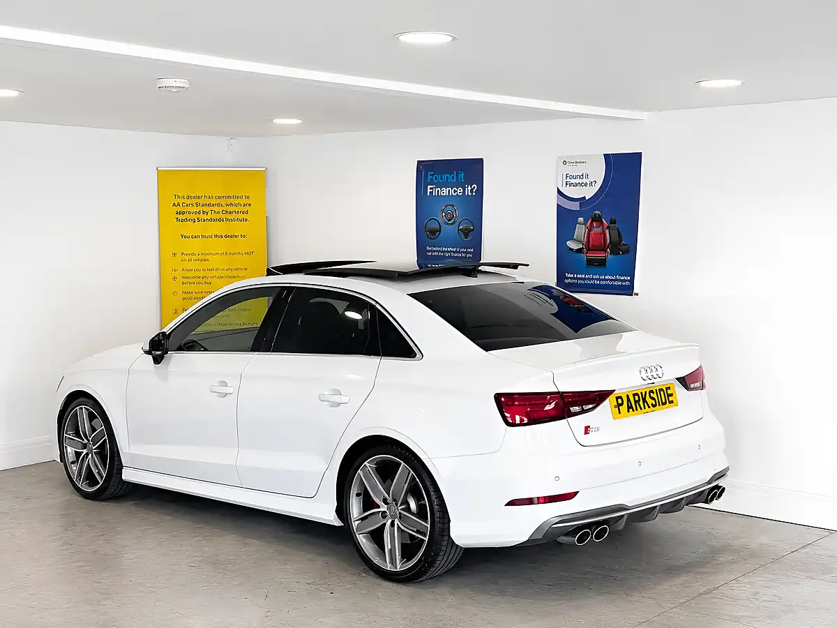 Used 2020 Audi S3 White - Interior and Exterior details 4