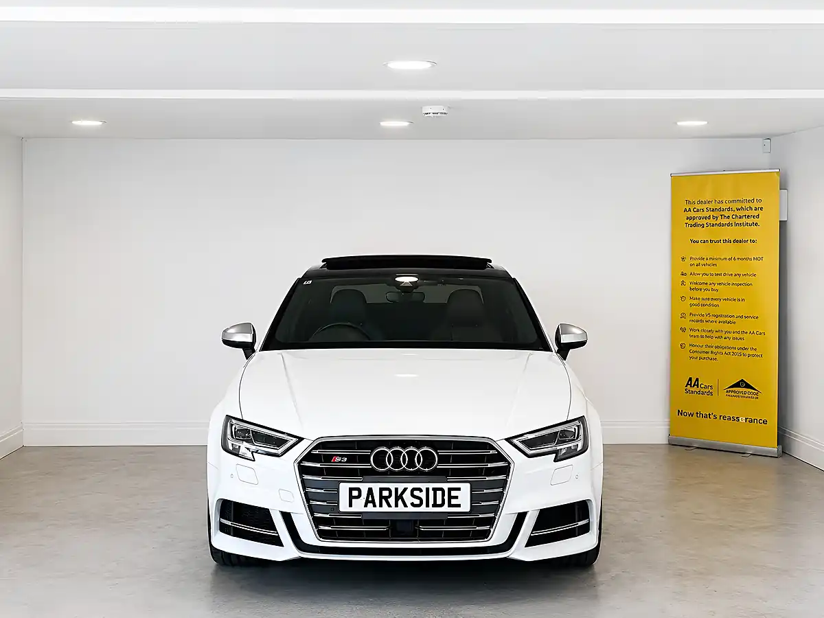 Used 2020 Audi S3 White - Interior and Exterior details 5