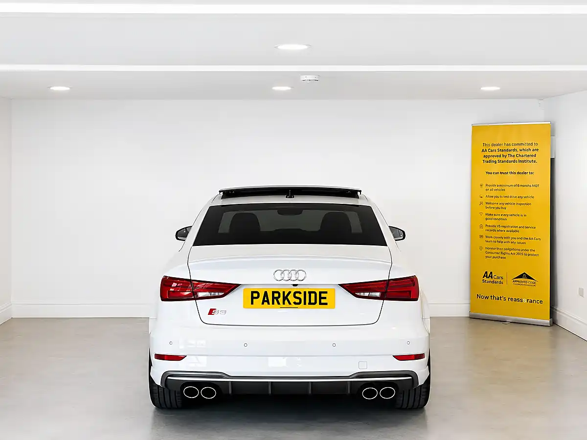 Used 2020 Audi S3 White - Interior and Exterior details 6