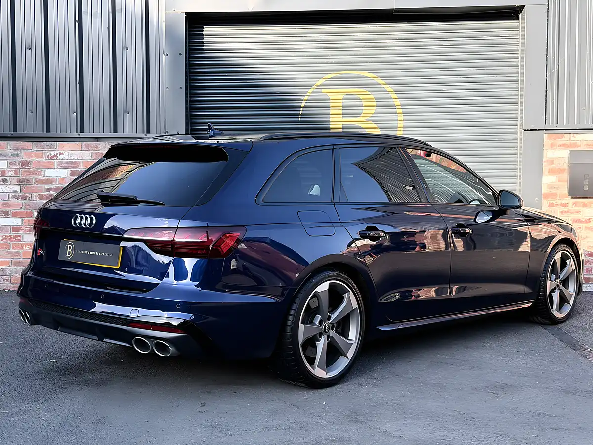 Used 2020 Audi S4 Avant Black Edition Blue - Interior and Exterior details 14