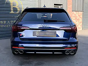Used 2020 Audi S4 Avant Black Edition Blue - Interior and Exterior details 16