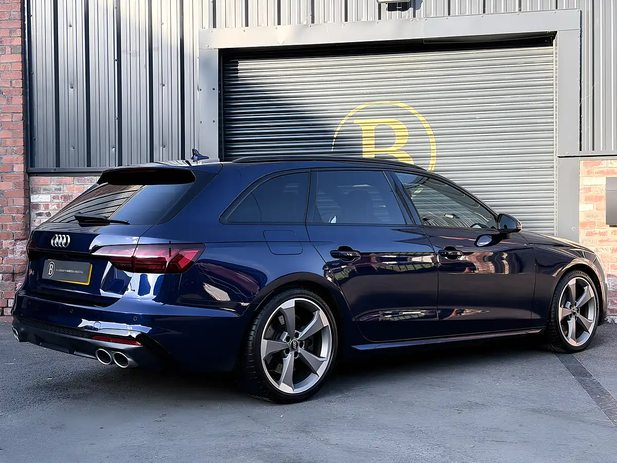 Used 2020 Audi S4 Avant Black Edition Blue - Interior and Exterior details 4