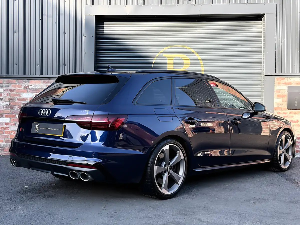 Used 2020 Audi S4 Avant Black Edition Blue - Interior and Exterior details 6