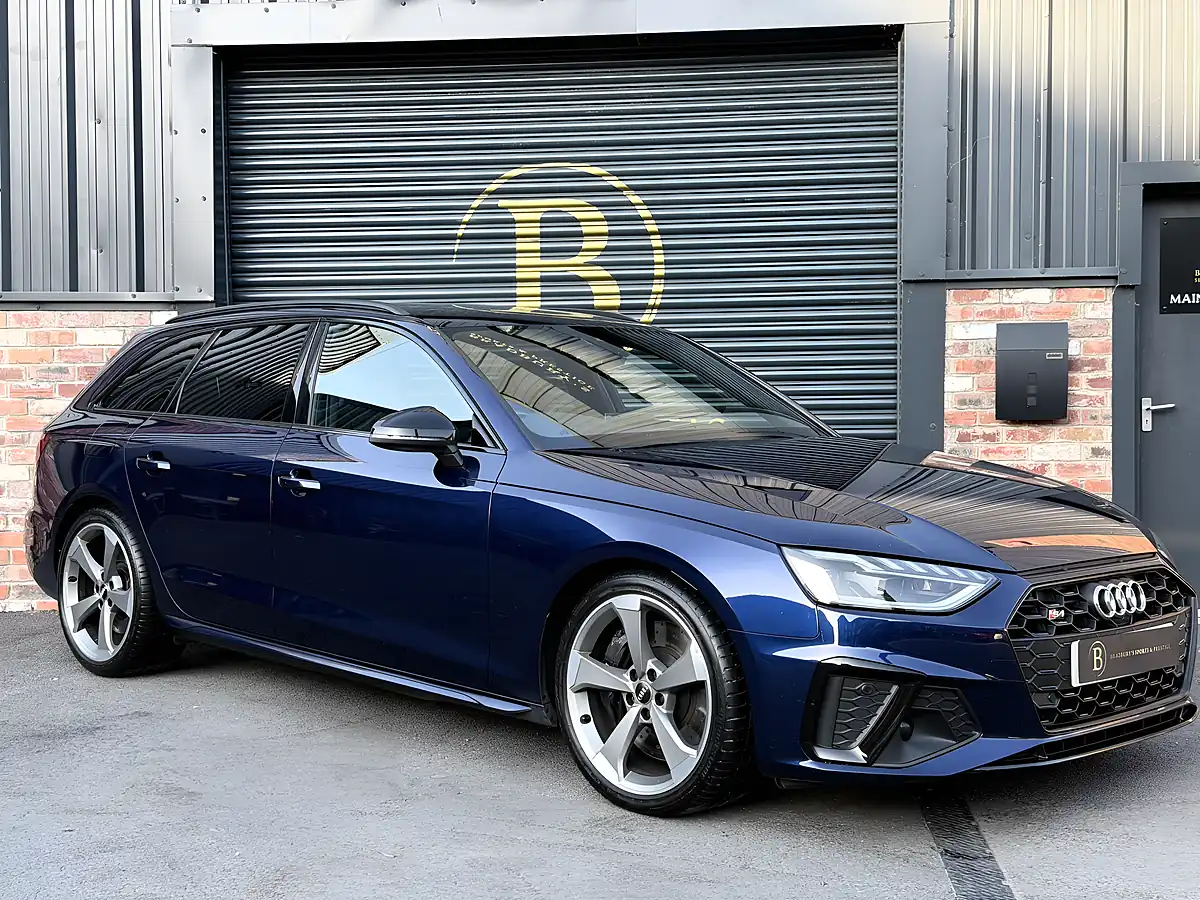 Used 2020 Audi S4 Avant Black Edition Blue - Interior and Exterior details 8