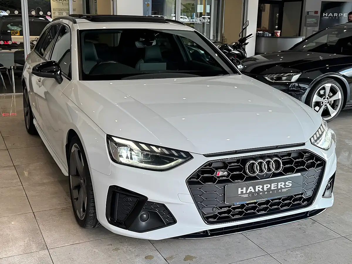 Used 2020 Audi S4 Avant Black Edition White - Interior and Exterior details 13