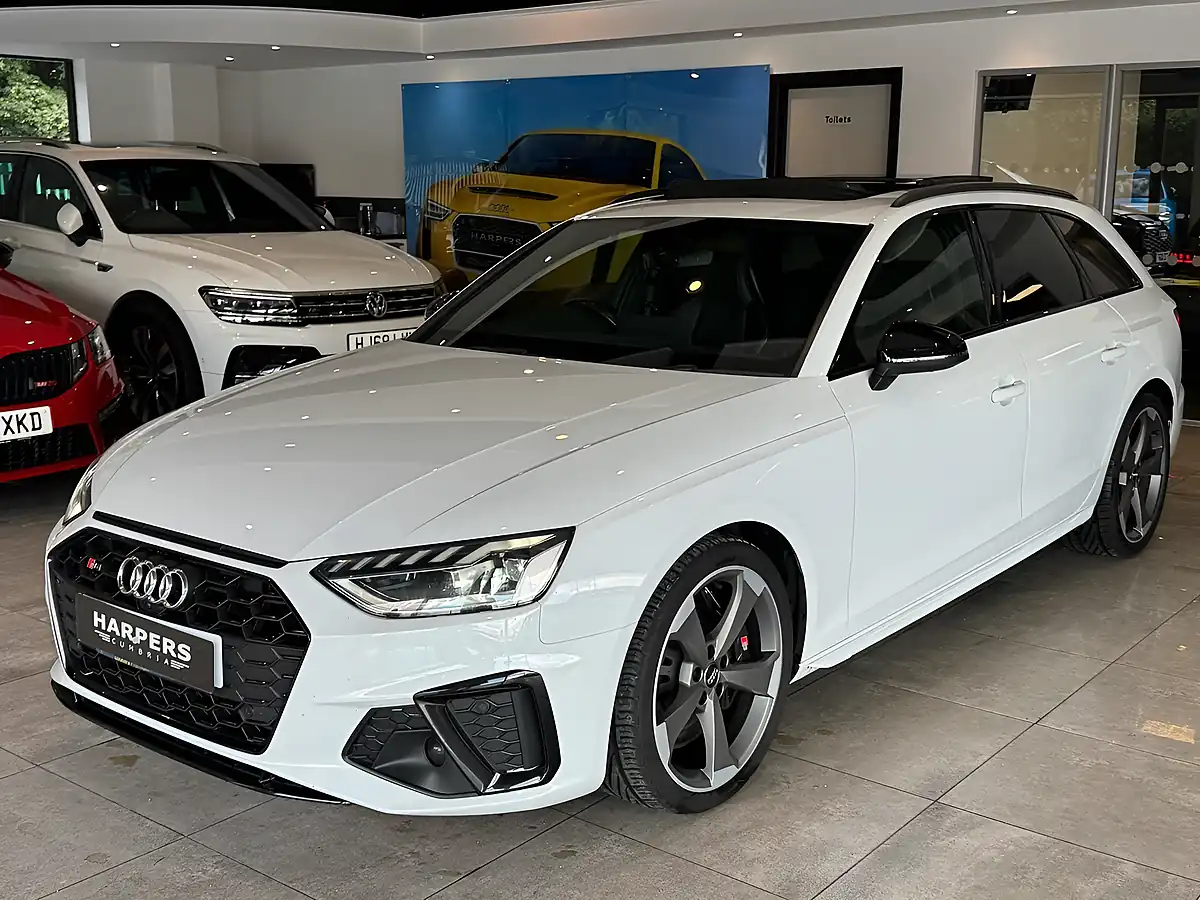 Used 2020 Audi S4 Avant Black Edition White - Interior and Exterior details 15