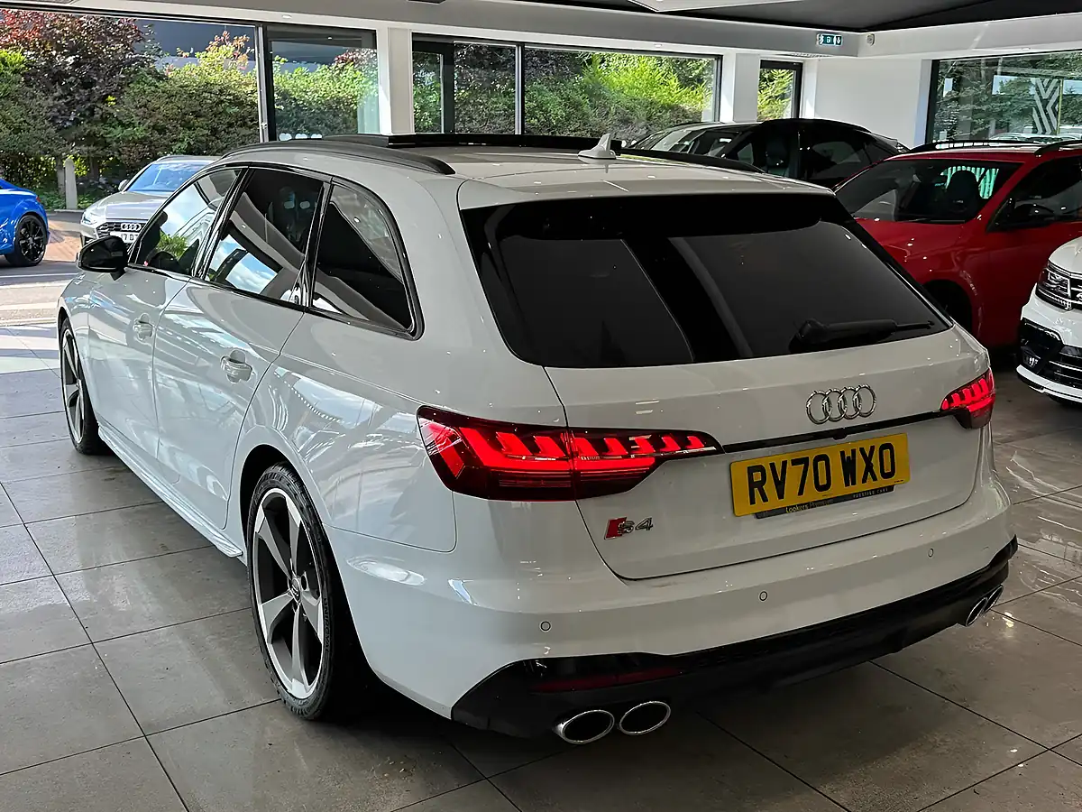 Used 2020 Audi S4 Avant Black Edition White - Interior and Exterior details 17