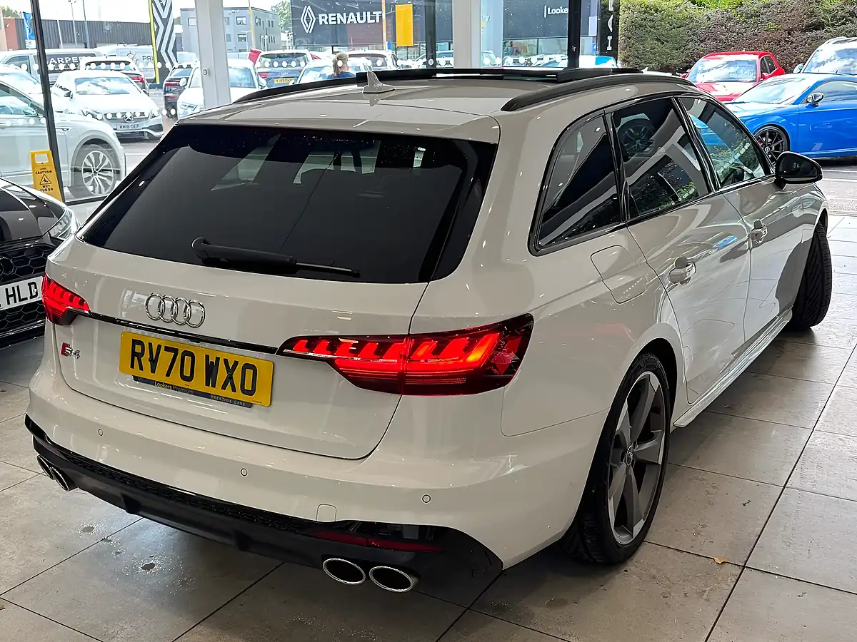 Used 2020 Audi S4 Avant Black Edition White - Interior and Exterior details 2