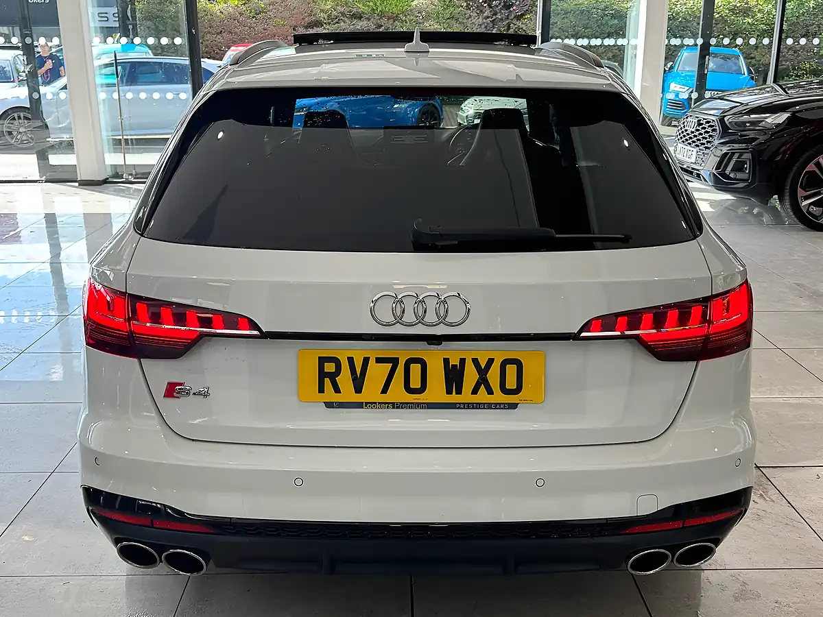 Used 2020 Audi S4 Avant Black Edition White - Interior and Exterior details 5