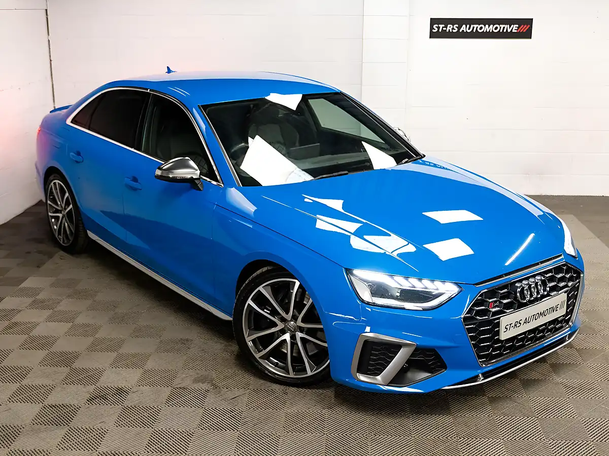 Used 2020 Audi S4 Blue - Interior and Exterior details 5