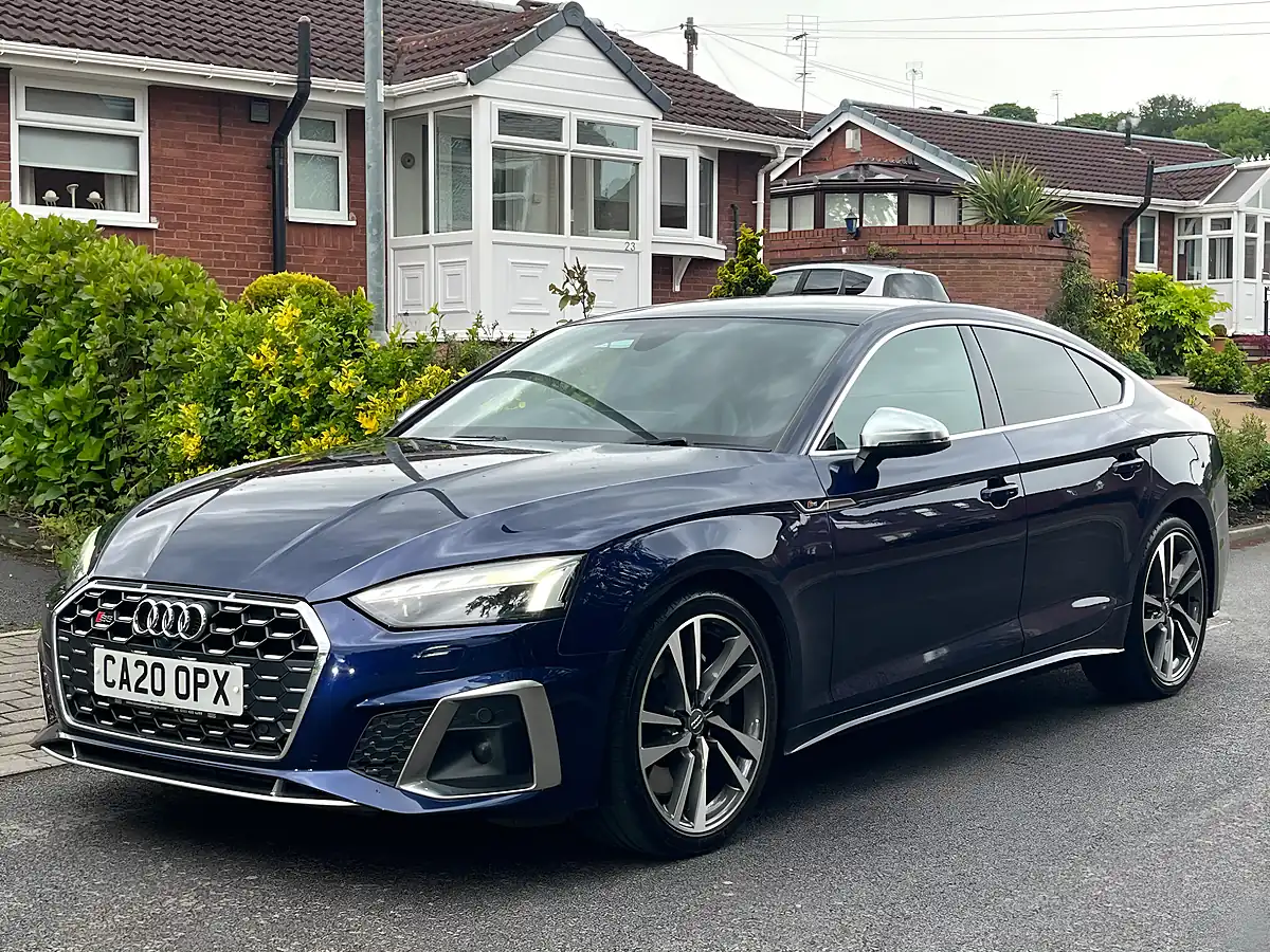 Used 2020 Audi S5 Sportback Blue - Interior and Exterior details 11