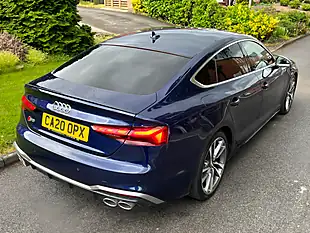 Used 2020 Audi S5 Sportback Blue - Interior and Exterior details 12