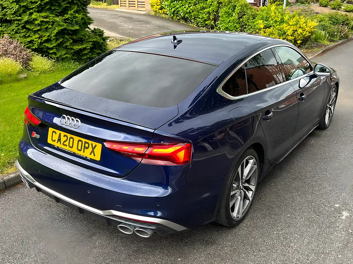 Used 2020 Audi S5 Sportback Blue - Interior and Exterior details 12