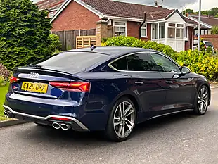 Used 2020 Audi S5 Sportback Blue - Interior and Exterior details 2