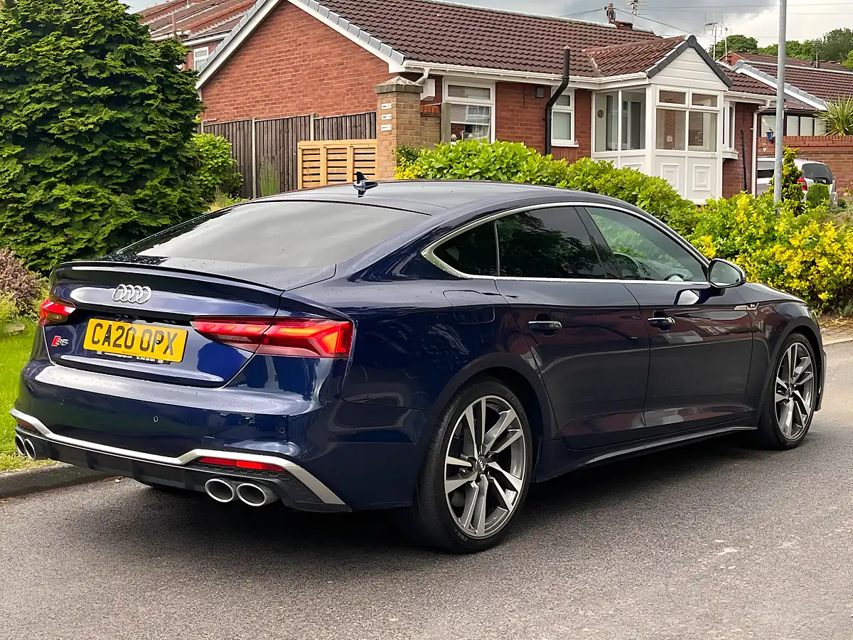 Used 2020 Audi S5 Sportback Blue - Interior and Exterior details 2