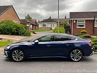 Used 2020 Audi S5 Sportback Blue - Interior and Exterior details 3