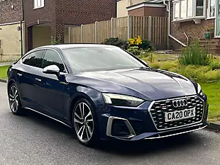 Used 2020 Audi S5 Sportback Blue - Interior and Exterior details 7