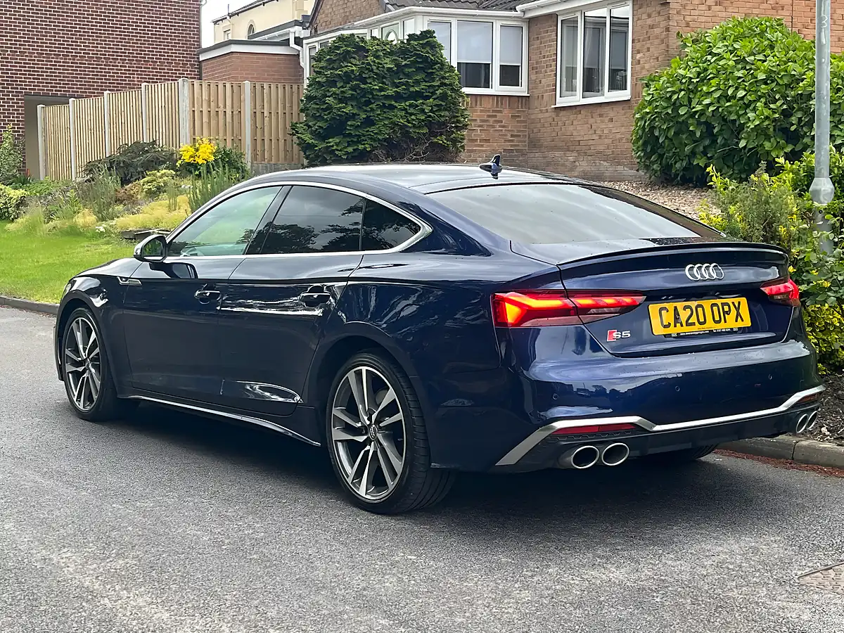 Used 2020 Audi S5 Sportback Blue - Interior and Exterior details 8