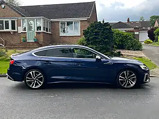 Used 2020 Audi S5 Sportback Blue - Interior and Exterior details 9