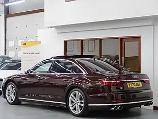 Used 2020 Audi S8 Red - Interior and Exterior details 6