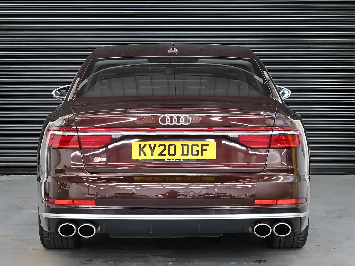 Used 2020 Audi S8 Red - Interior and Exterior details 8